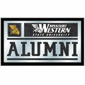 Holland Bar Stool Co Missouri Western State 26" x 15" Alumni Mirror MAlumMOWSt